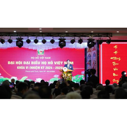 Đại Hội Đại Biểu Họ Hồ Toàn Quốc Khóa VI Nhiệm Kỳ 2024 - 2029