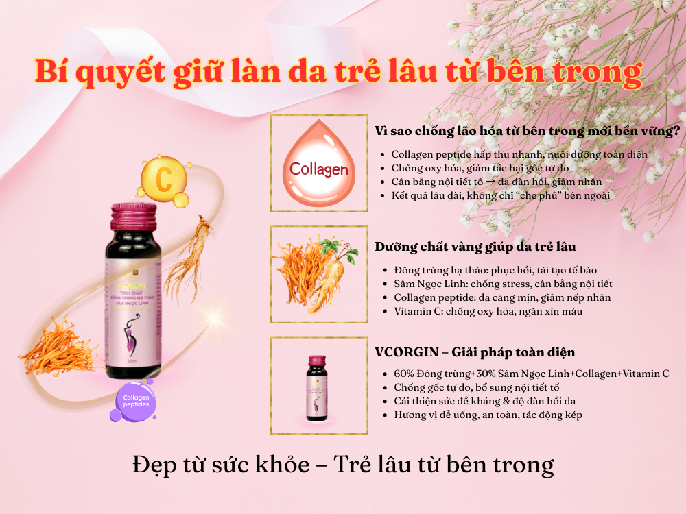 II. Bí quyết giữ làn da trẻ lâu từ bên trong