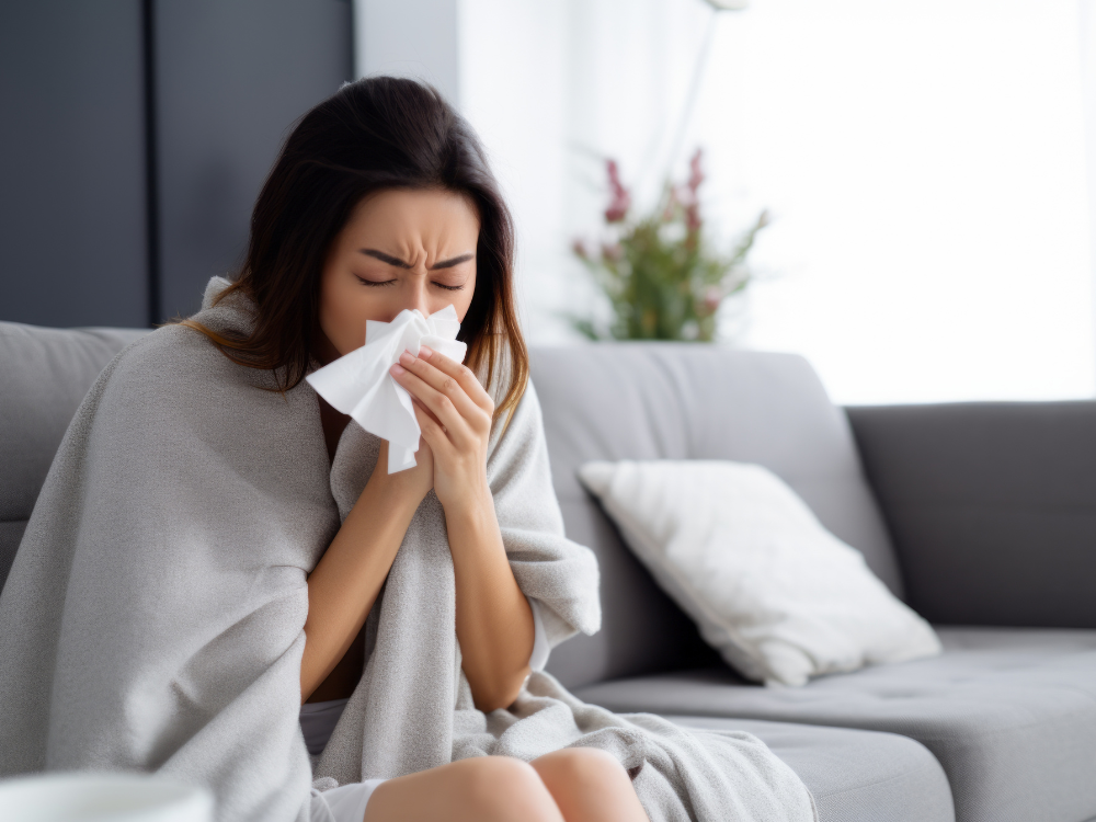 1. Dễ bị cảm cúm hoặc ốm vặt