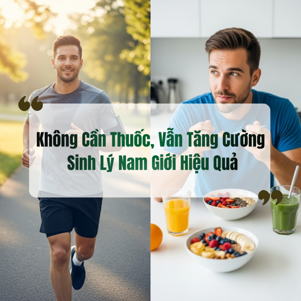 Không Cần Thuốc, Vẫn Tăng Cường Sinh Lý Nam Giới Hiệu Quả