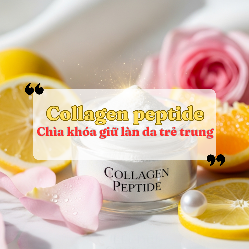 Collagen Peptide: Chìa Khóa Giữ Làn Da Trẻ Trung