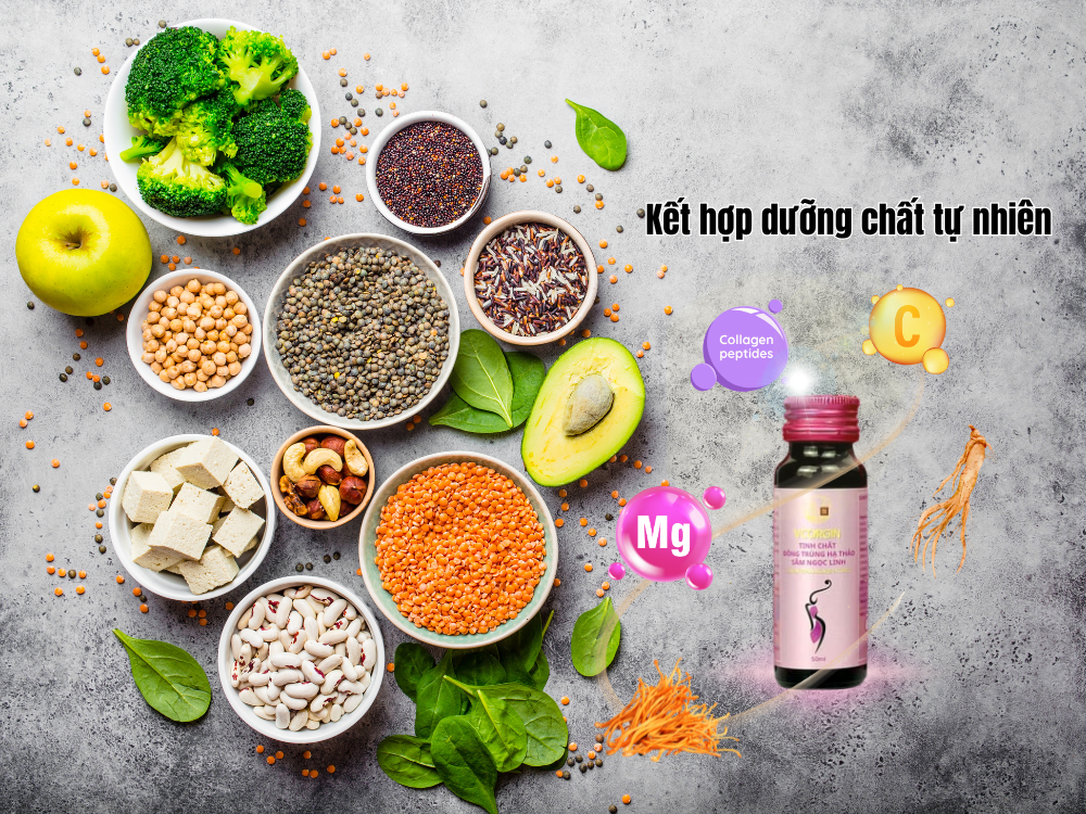 5. Bổ sung dưỡng chất hỗ trợ năng lượng