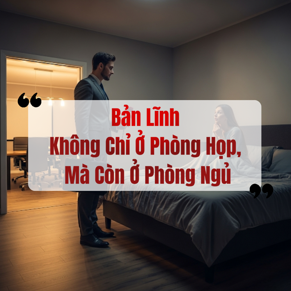Bản Lĩnh Không Chỉ Ở Phòng Họp, Mà Còn Ở Phòng Ngủ