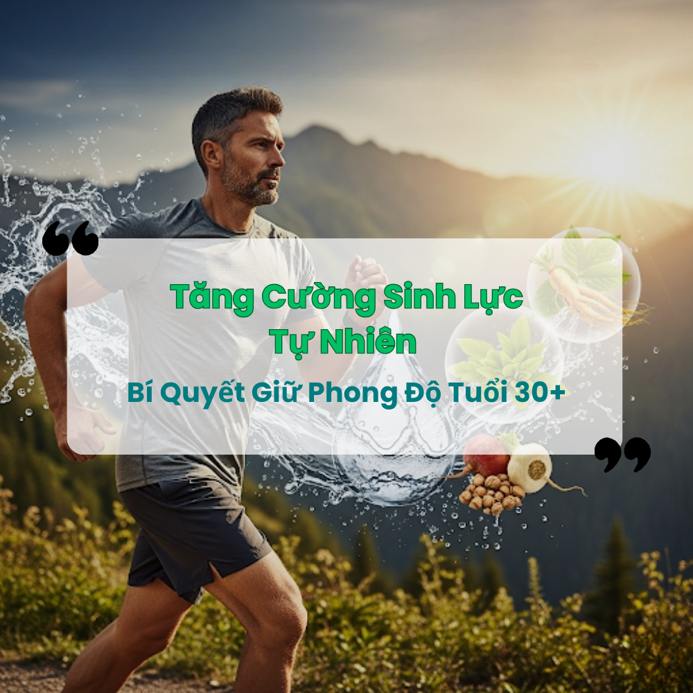 Tăng Cường Sinh Lực Tự Nhiên – Bí Quyết Giữ Phong Độ Tuổi 30+