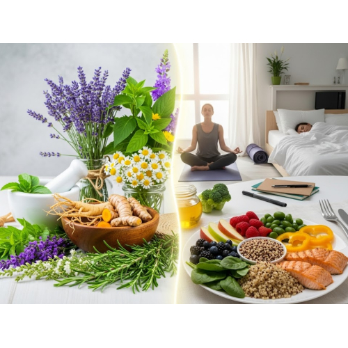 Kết hợp thảo dược và lối sống lành mạnh