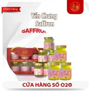 Set Yến Chưng Saffron 6 Hũ