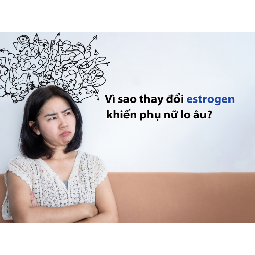 2. Vì sao thay đổi estrogen khiến phụ nữ lo âu?