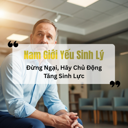 Nam Giới Yếu Sinh Lý – Đừng Ngại, Hãy Chủ Động Tăng Sinh Lực