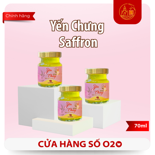 Yến Chưng Saffron - Hũ 70ml
