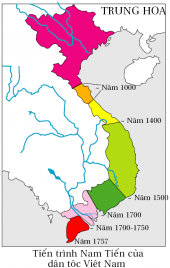 Lịch sử mở rộng lãnh thổ về phía Nam của Việt Nam (1009-1847 ...